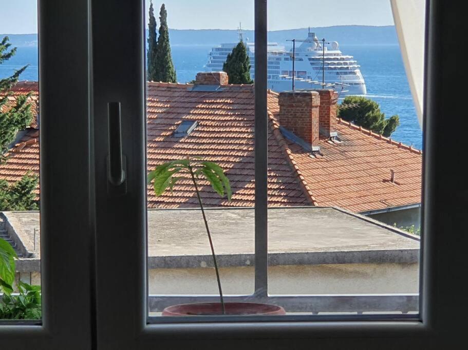 Penthouse Bacvice Split Appartement Buitenkant foto